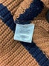 A.L.C. 100% Merino Wool Stripes Brown Wool Pullover Sweater Size S - photo 8