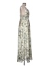 AaKaa 100% Polyester Gray Casual Dress Size L - photo 4