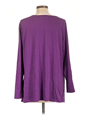 Denim 24/7 Long Sleeve Blouse (view 2)