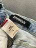 Express Blue Denim Shorts Size 4 - photo 3