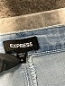 Express Solid Blue Jeans Size 14 - photo 7