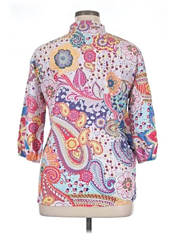 Assorted Brands 3/4 Sleeve Blouse (view 2)