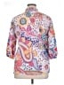 Assorted Brands Paisley Pink 3/4 Sleeve Blouse Size XL - photo 2