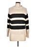 A.L.C. Stripes Tan Turtleneck Sweater Size L - photo 1