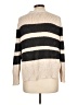 A.L.C. Stripes Tan Turtleneck Sweater Size L - photo 2