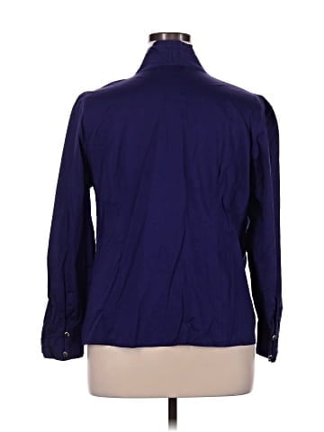 Jones New York Signature Long Sleeve Blouse (view 2)
