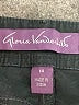 Gloria Vanderbilt Solid Black Cargo Shorts Size 14 - photo 3