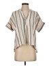 Madewell Ivory Short Sleeve Henley Size S - photo 1