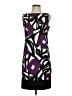 AB Studio Graphic Purple Cocktail Dress Size 4 - photo 1