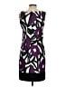 AB Studio Graphic Purple Cocktail Dress Size 4 - photo 2