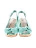 Nine West Teal Wedges Size 7 1/2 - photo 2