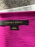 Cynthia Steffe 100% Polyester Purple Short Sleeve Blouse Size L - photo 7