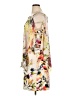 MSK 100% Polyester Floral Ivory Cocktail Dress Size XL - photo 5