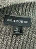 I.N. Studio Color Block Gray Cardigan Size XL - photo 4