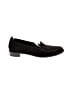 Stuart Weitzman 100% Leather Brown Black Flats Size 9 1/2 - photo 1