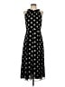 Tommy Hilfiger 100% Polyester Polka Dots Black Casual Dress Size 4 - photo 1