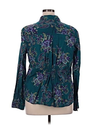 Gloria Vanderbilt Long Sleeve Blouse (view 2)