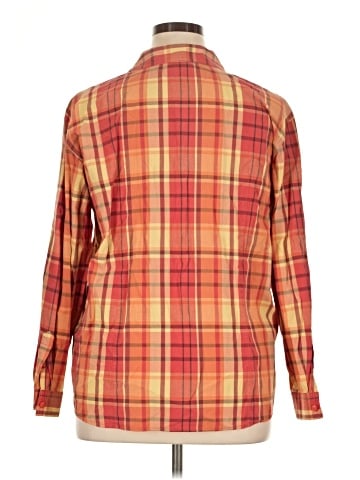 Rafaella Long Sleeve Button-Down Shirt (view 2)