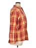 Rafaella Plaid Orange Long Sleeve Button-Down Shirt Size 16 - photo 4
