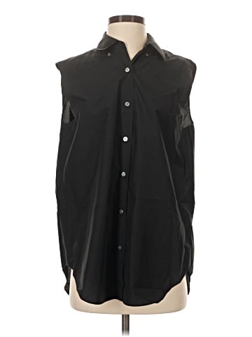 Theory Sleeveless Button-Down Shirt (view 1)