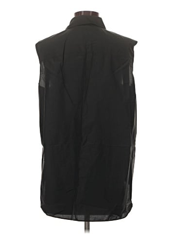 Theory Sleeveless Button-Down Shirt (view 2)