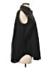Theory Black Sleeveless Button-Down Shirt Size S - photo 4