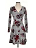 Candie's Floral Gray Casual Dress Size XS - photo 1