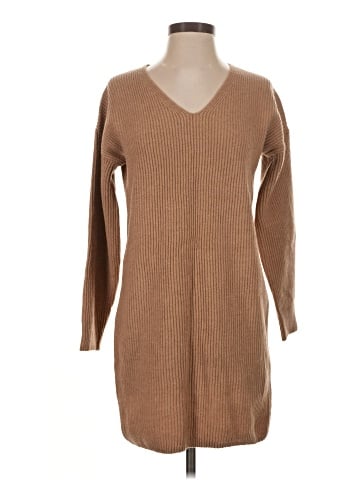 Madewell Relaxed V-Neck Sweater Dress (view 1)