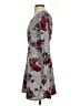 Candie's Floral Gray Casual Dress Size XS - photo 5