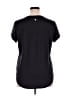 Zella Solid Black Active T-Shirt Size XL - photo 2