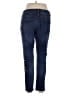 White House Black Market Animal Print Blue Jeans Size 12 - photo 2