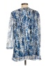 Ali Miles Blue 3/4 Sleeve Blouse Size L - photo 2