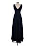 Bill Levkoff 100% Polyester Blue Cocktail Dress Size 2 - photo 2