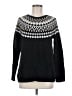 J.Jill Argyle Black Pullover Sweater Size M - photo 1
