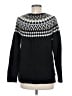 J.Jill Argyle Black Pullover Sweater Size M - photo 2