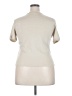 Classic Elements Ivory Short Sleeve Henley Size 18 - photo 2