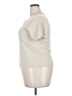 Classic Elements Ivory Short Sleeve Henley Size 18 - photo 5