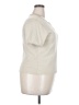 Classic Elements Ivory Short Sleeve Henley Size 18 - photo 4
