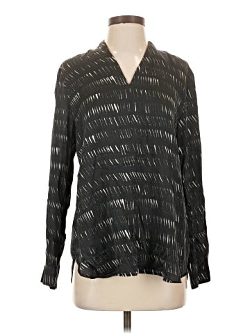 Eileen Fisher Long Sleeve Silk Top (view 1)