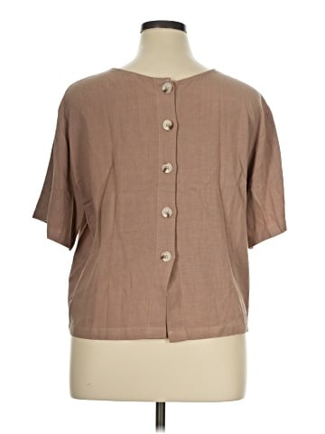 Unbranded Short Sleeve Blouse (view 2)