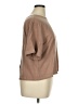 Unbranded Brown Short Sleeve Blouse Size XL - photo 4