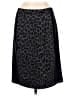 Chico's Animal Print Black Formal Skirt Size Med (1.5) - photo 1