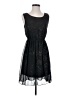 Olive and Oak 100% Polyester Chevron-herringbone Black Cocktail Dress Size XS - photo 1