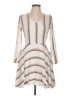 Maje Stripes Ivory Casual Dress Size Lg (3) - photo 1
