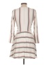 Maje Stripes Ivory Casual Dress Size Lg (3) - photo 2