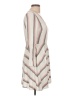 Maje Stripes Ivory Casual Dress Size Lg (3) - photo 4