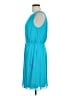 Jessica Simpson 100% Polyester Solid Teal Cocktail Dress Size 12 - photo 5
