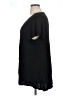 One World Black Short Sleeve Blouse Size 1X - photo 5