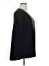 One World Black Short Sleeve Blouse Size 1X - photo 4