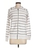 Chaser Stripes White Zip Up Hoodie Size M - photo 1